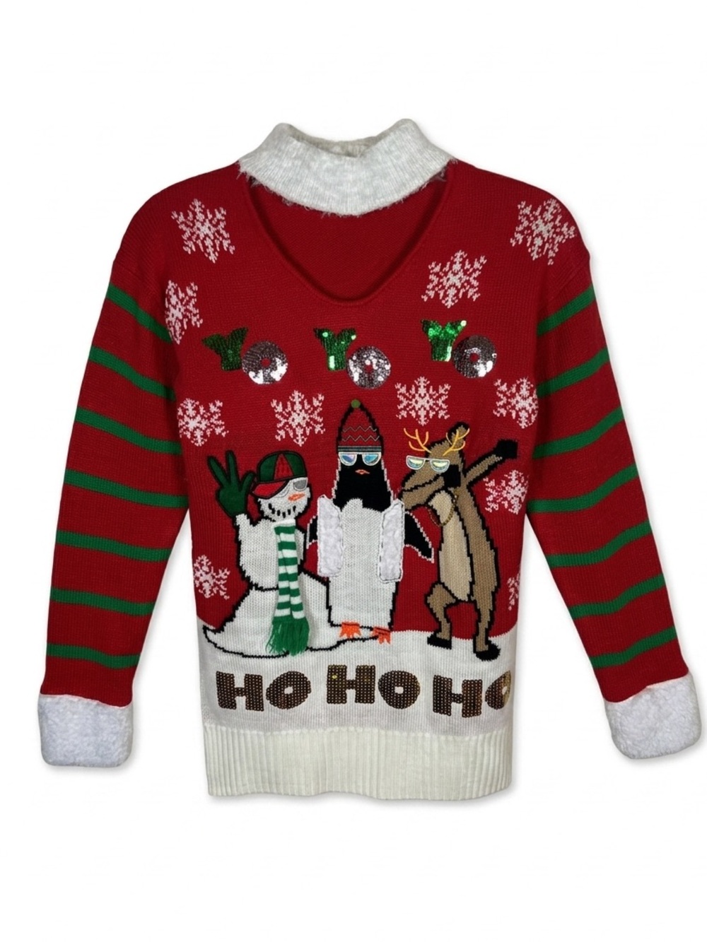 Yo Yo Yo Holiday Ugly Christmas Sweater